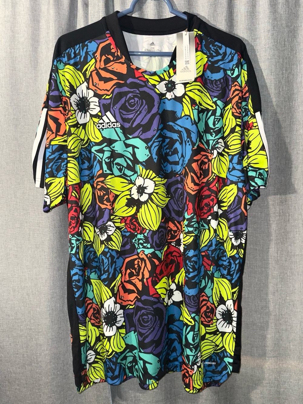 Adidas Tiro Floral Soccer Jersey